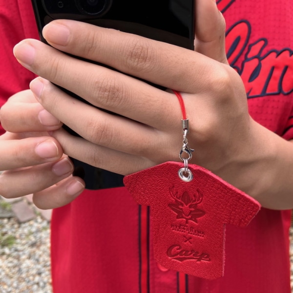 レザー 広島ジビエレザー×カープスマホクリーナー 1個