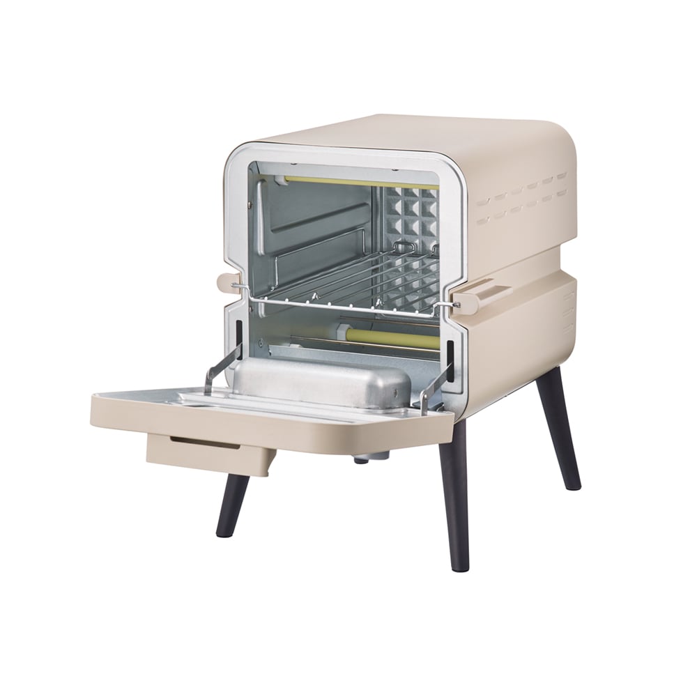 <レコルト>スライドラックトースター・ホワイト