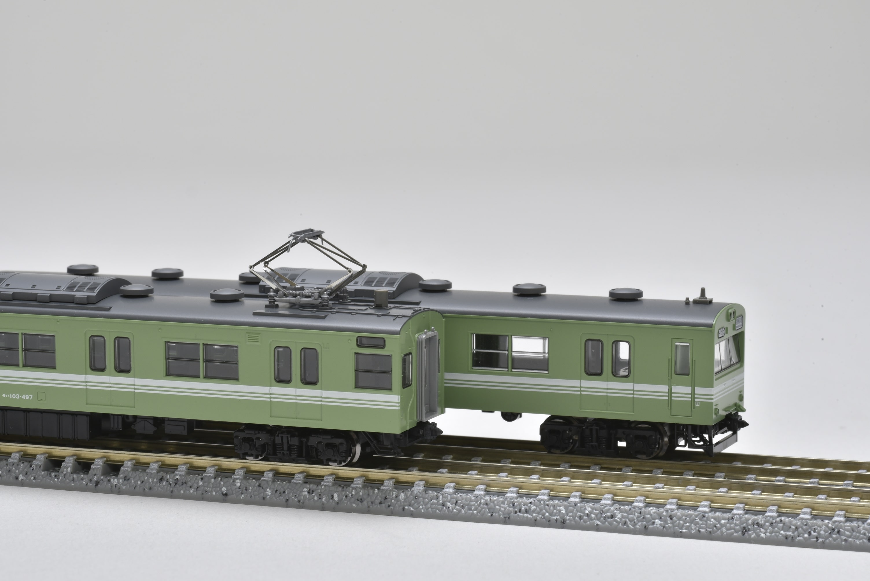 JR 103系通勤電車(岡山色)混成編成セット(トレインボックス限定品)