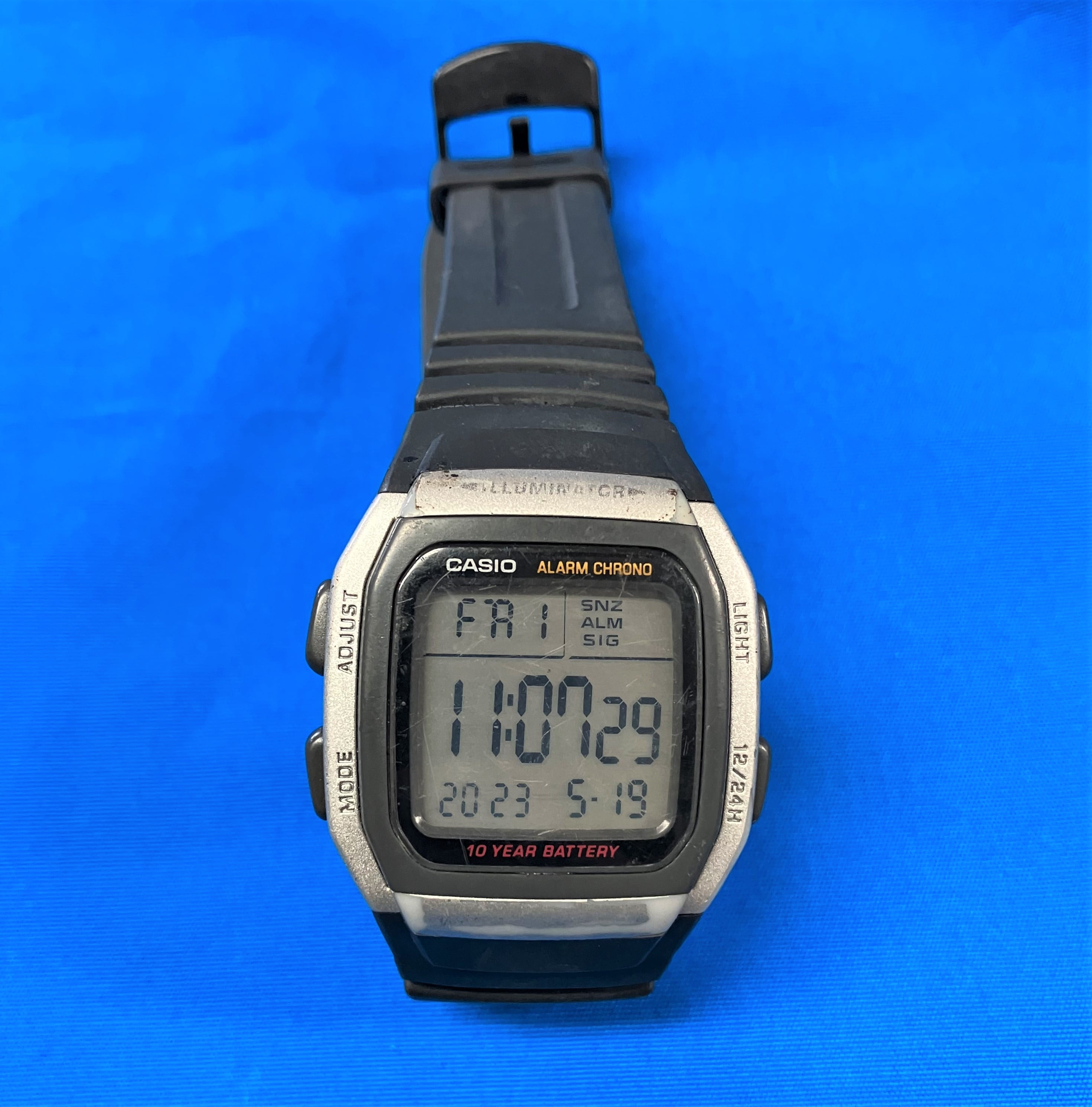 JR西日本公式大阪支社腕時計CASIOデジタルゴムベルト使用品）\nAE00050AE00050