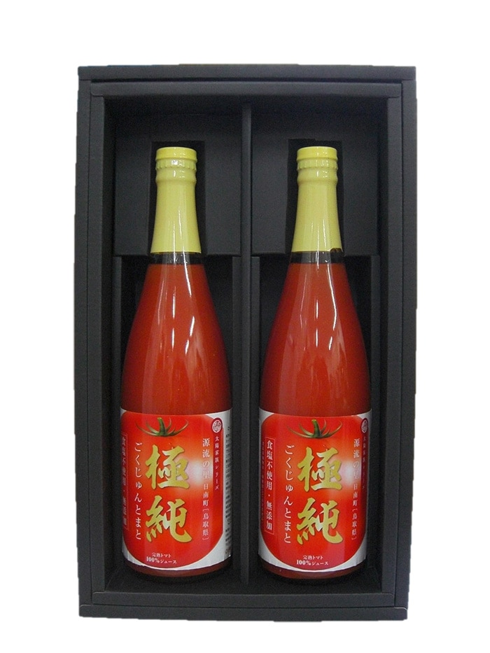 トマトジュース 極純(無塩) 720ml 2本(極純(無塩) 720ml 2本