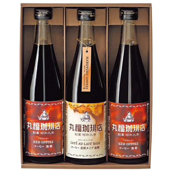 丸福珈琲店 アイスコーヒー3本
