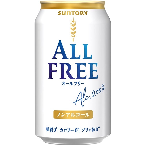 オールフリー３５０ｍｌ缶×２４本
