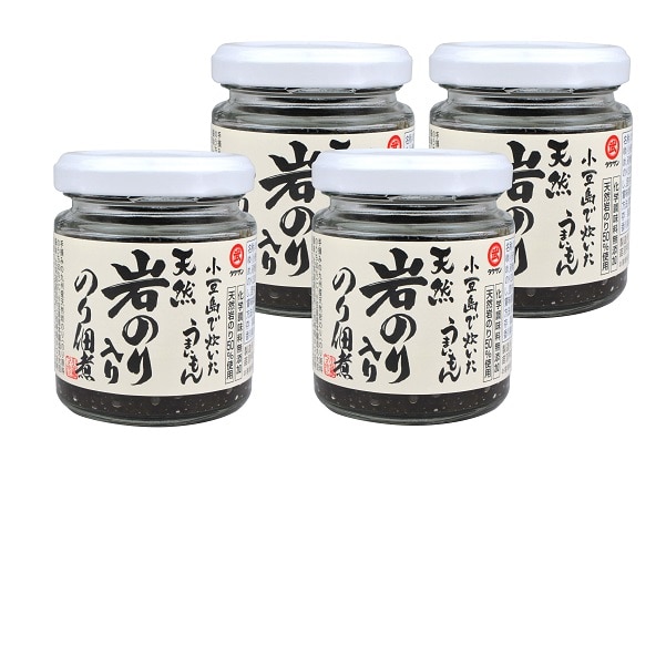 小豆島で炊いた天然岩のり入りのり佃煮　4個