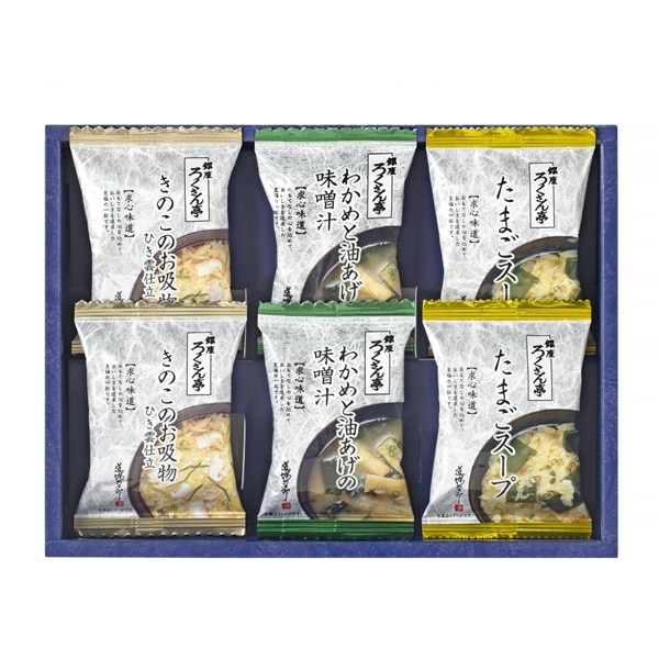 ろくさん亭道場六三郎　フリーズドライギフト(６個)