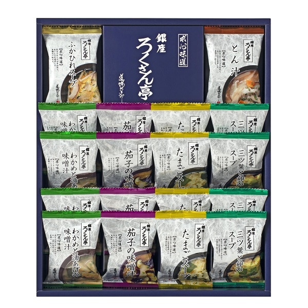 ろくさん亭道場六三郎　フリーズドライギフト(18個)