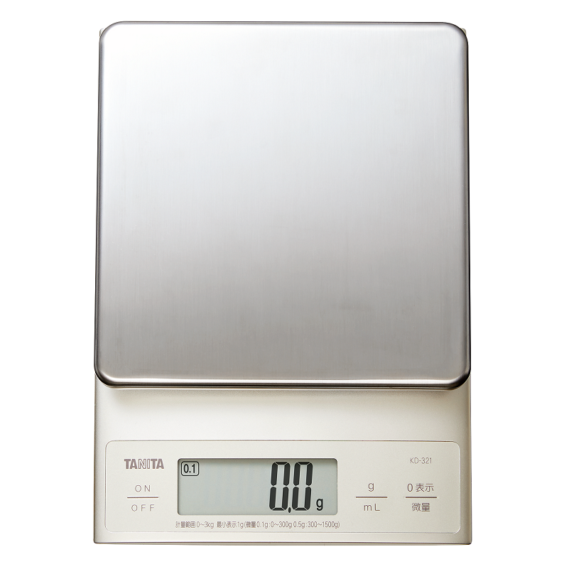 <タニタ　KD-321SV/デジタルクッキングスケール>