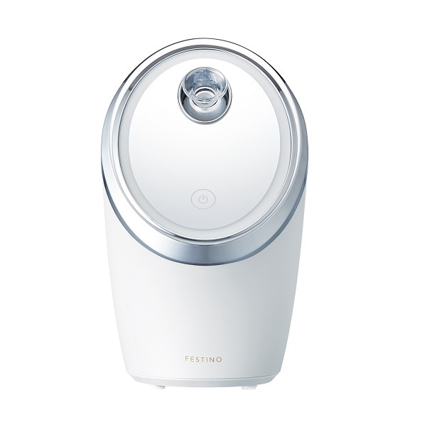 <FESTINO>フェイシャルクレンジングナノスチーマーWH