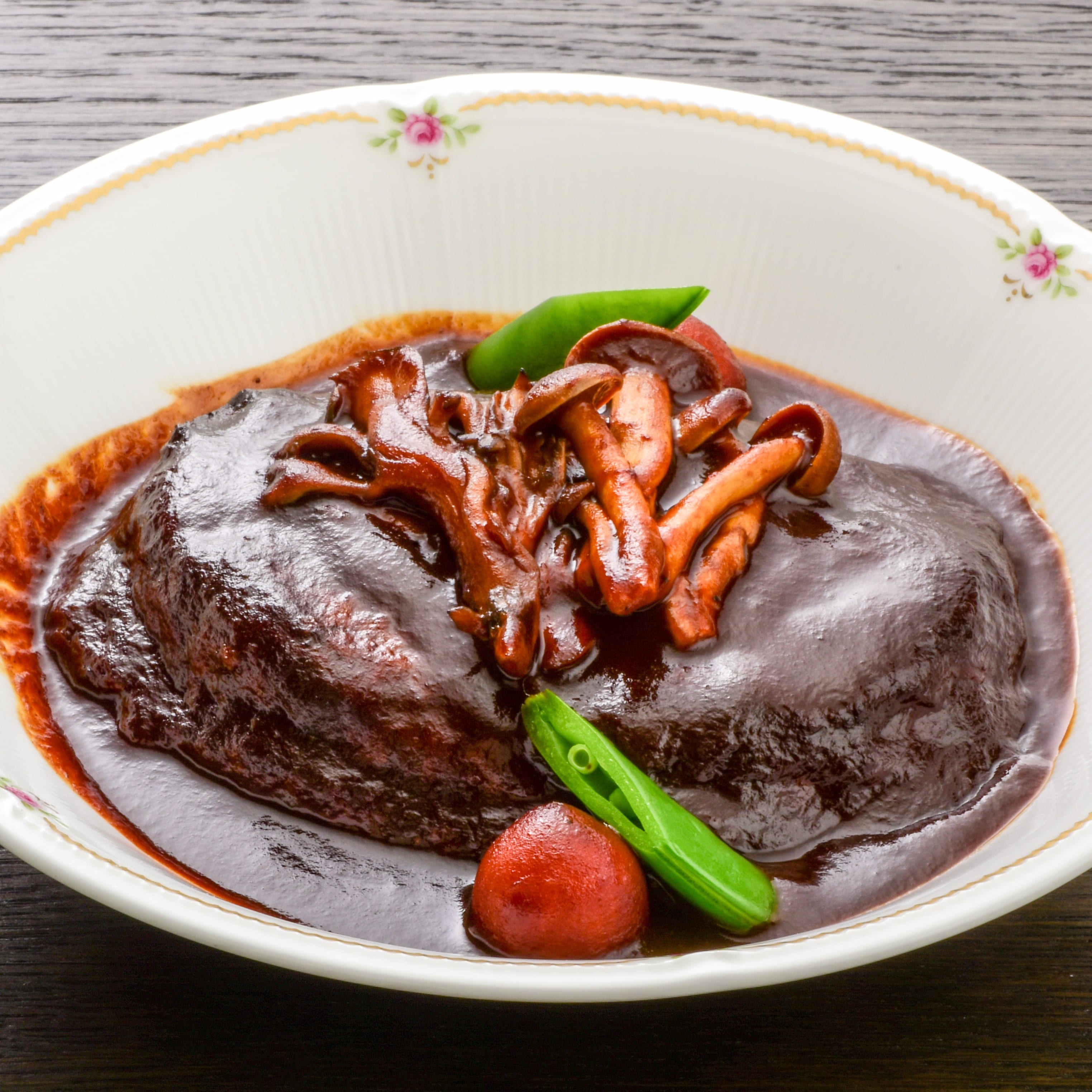 <米沢牛黄木>煮込みハンバーグ　5個セット