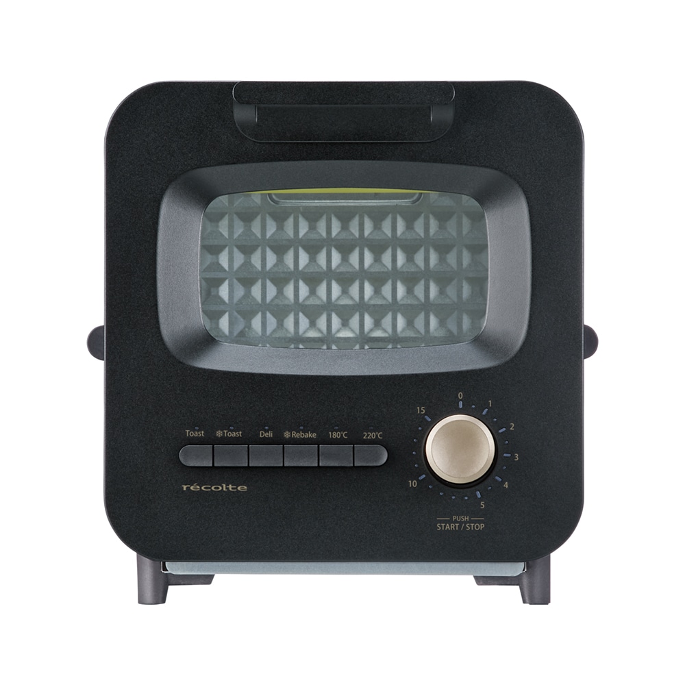 <レコルト>スライドラックトースター・ブラック