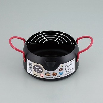 <かちこれ>IH対応天ぷら鍋16cm