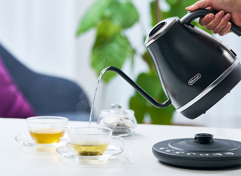 <ﾃﾞﾛﾝｷﾞ>ｱｲｺﾅ 温度設定機能付き電気ｶﾌｪｹﾄﾙ ｸﾞﾚｰ