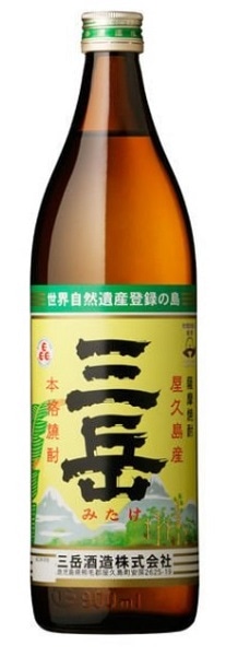 三岳　芋焼酎　２５°９００ＭＬ