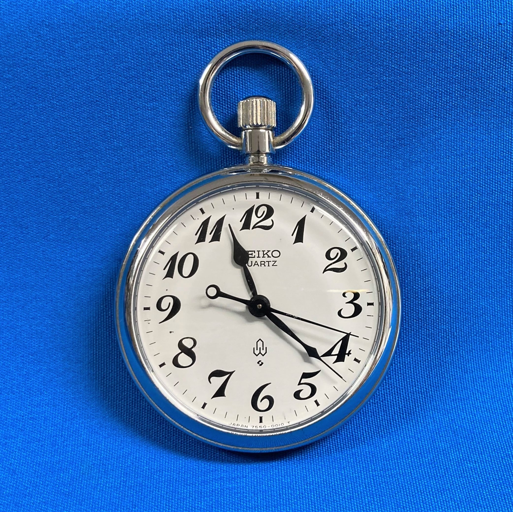 SEIKO セイコー 懐中時計 稼働品 大鉄 国鉄 7550-0010 - 腕時計(アナログ)