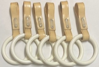 【JR西日本公式】後藤総合総合車両所　つり革(ｷﾊ47-3017)6本セット(ショートサイズ)