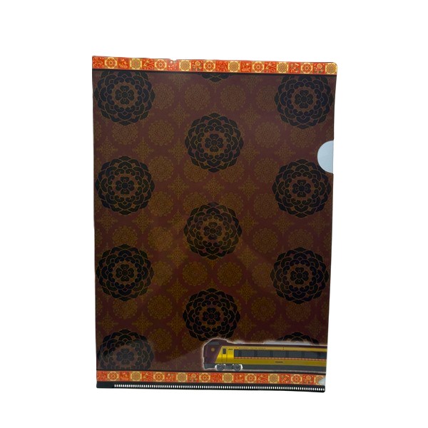 特急まほろばA4クリアファイル (座席柄)