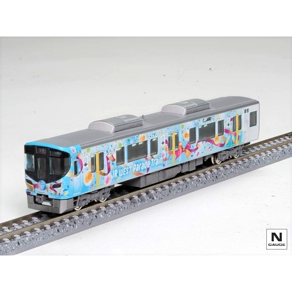 TOMIX製オリジナルNゲージ クモハ322形 (JR WEST Parade Train)」（1両単品）