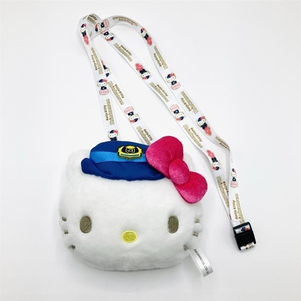 ありがとうハローキティ新幹線　ふわふわパスケース