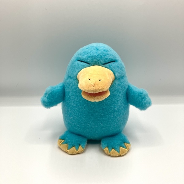 カモノハシのイコちゃん　わたがしぬいぐるみ