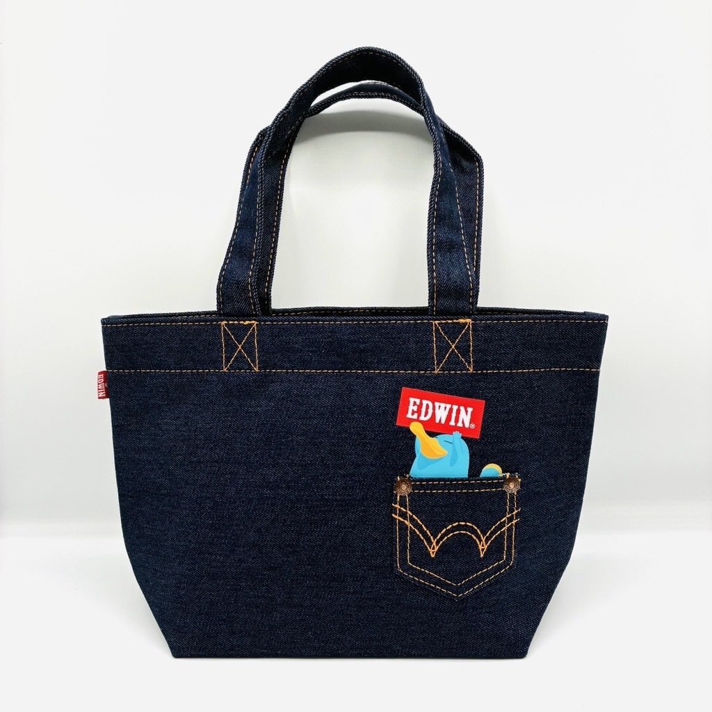 カモノハシのイコちゃん×EDWIN　ミニトートバッグ