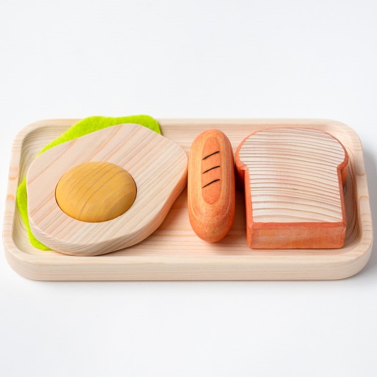 森のおもちゃ　森の朝食セット