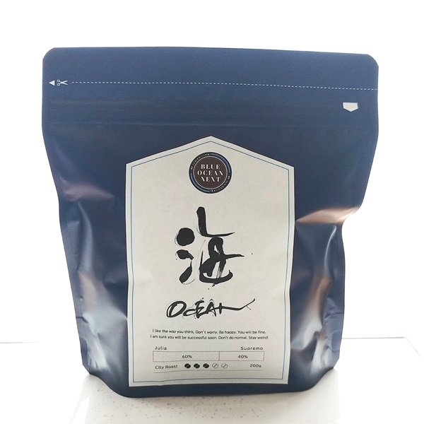 純粋珈琲 OCEAN(海)200g(粉)×2袋