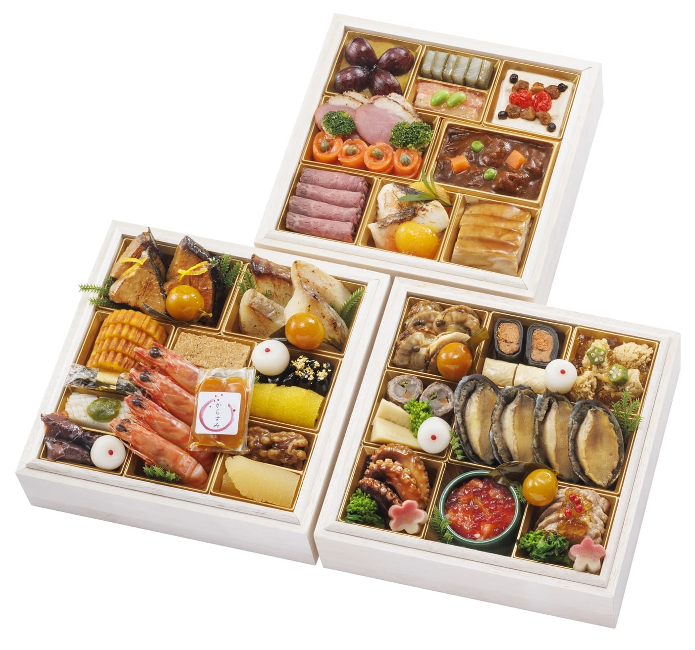  [千里山荘]おせち料理 和三段重 (4人前)