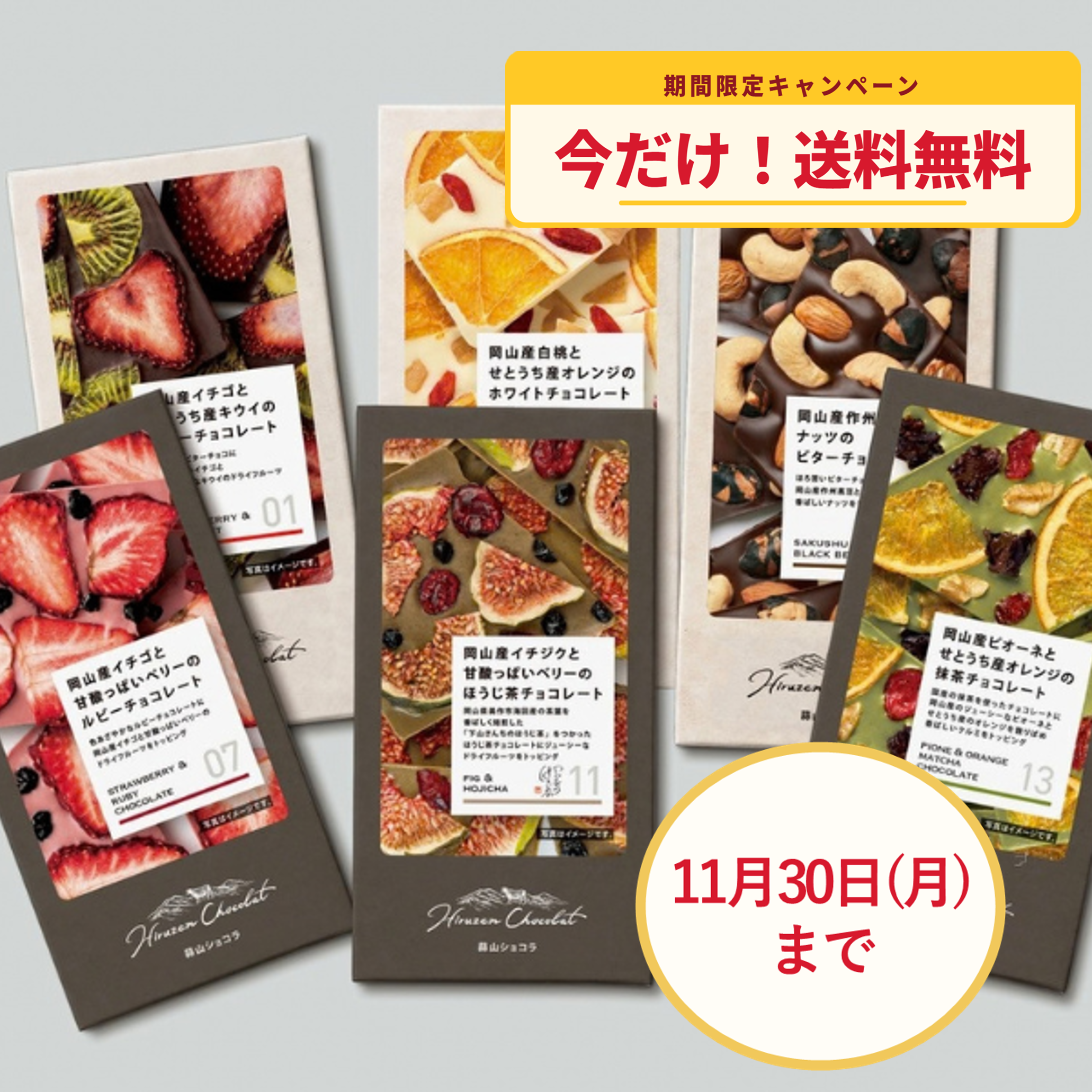 【送料無料】JR PREMIUM SELECT SETOUCHI蒜山ショコラ6種セット