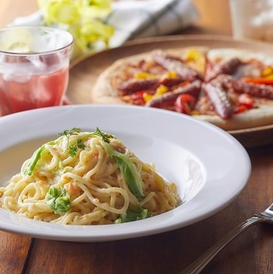自家製ピザ&パスタセット