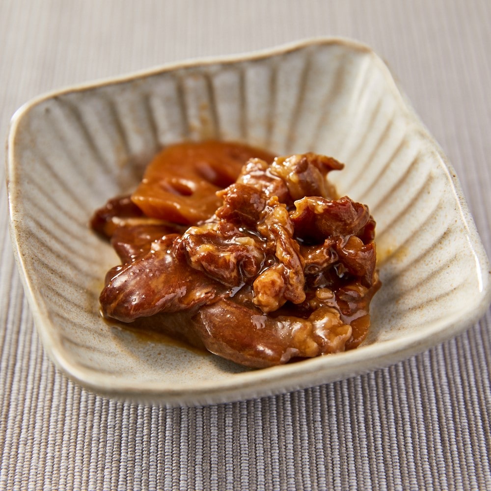 つまんでちょんまげ 高森牛と岩国れんこんのしぐれ煮 75g
