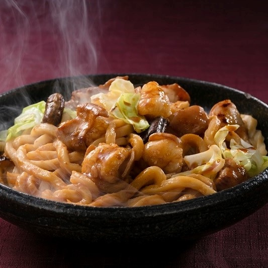津山ホルモンうどんセット