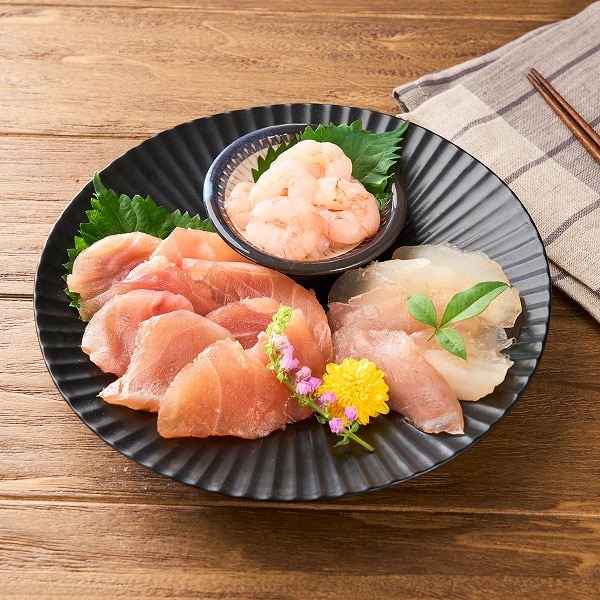昆布〆3種セット(かじき・鯛・甘えび)