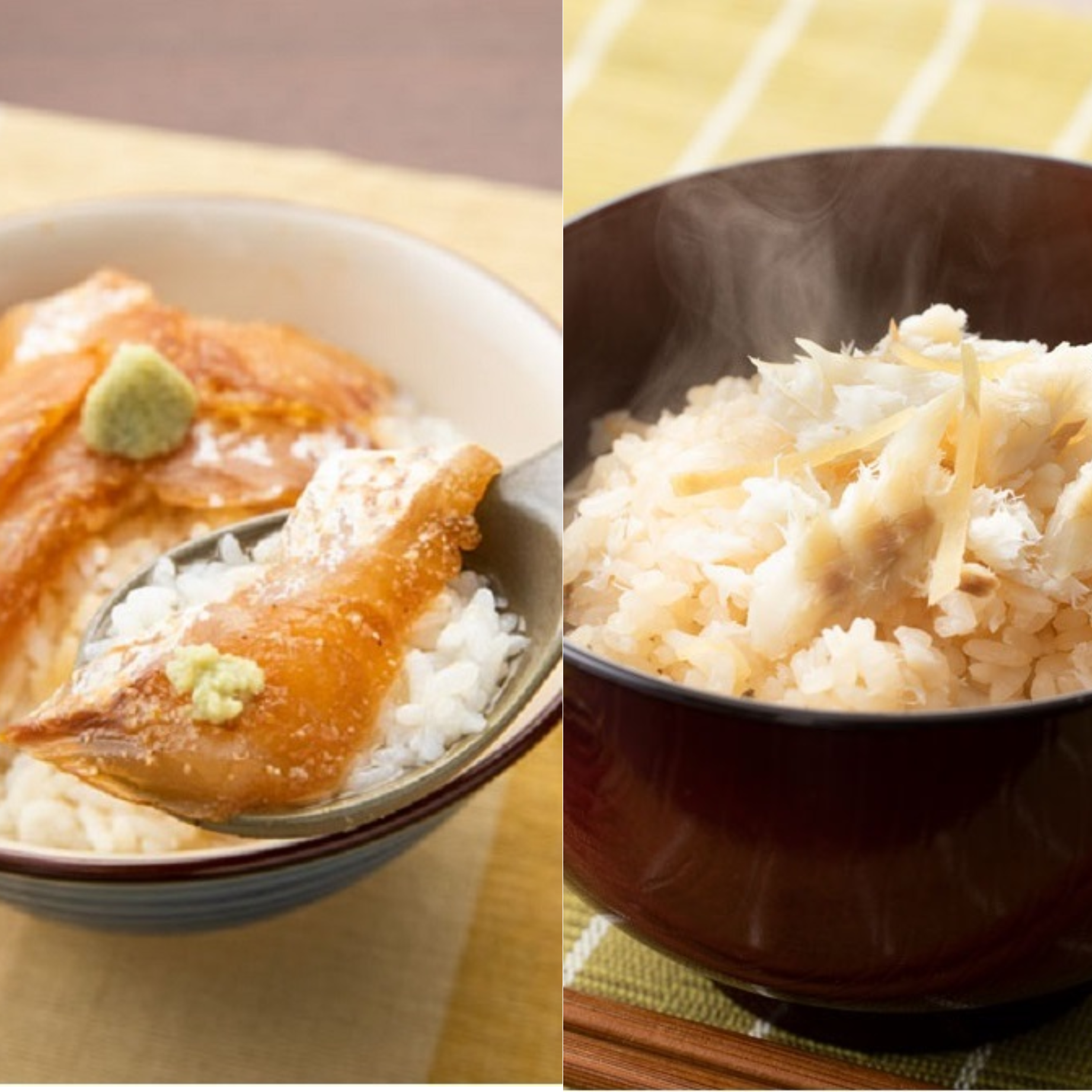 ほっこり!鯛の飯ものセット【鯛茶漬け・鯛めし】