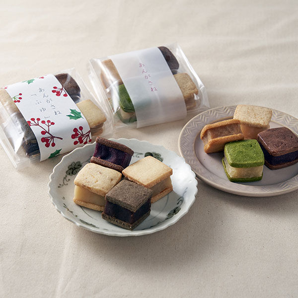 京都 梅園 あんがさね「ふゆ」のセット【季節限定】