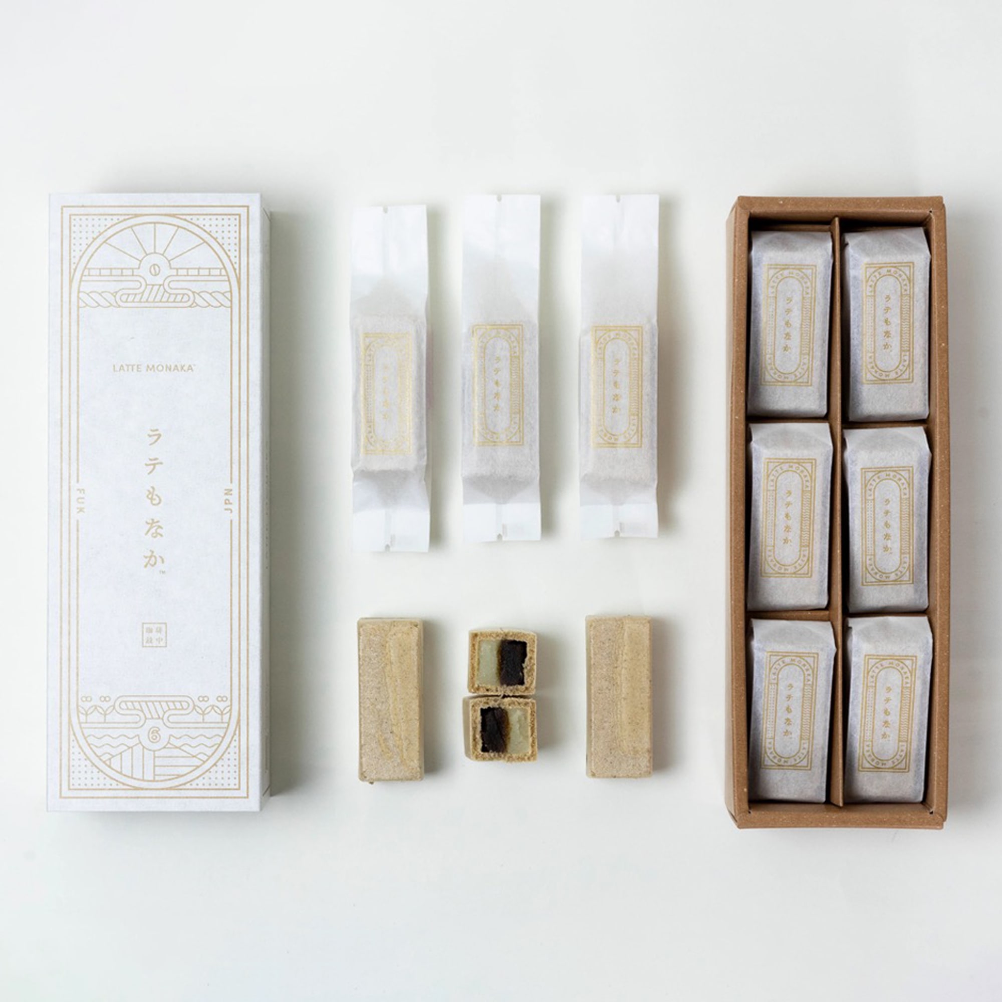 ラテもなか(6個入り) 20g×6個