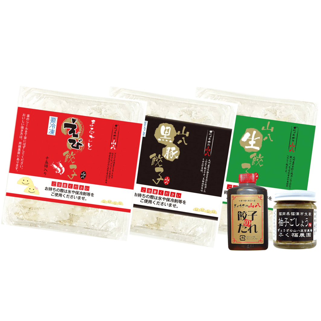 山八生餃子 (人気3種) 47個