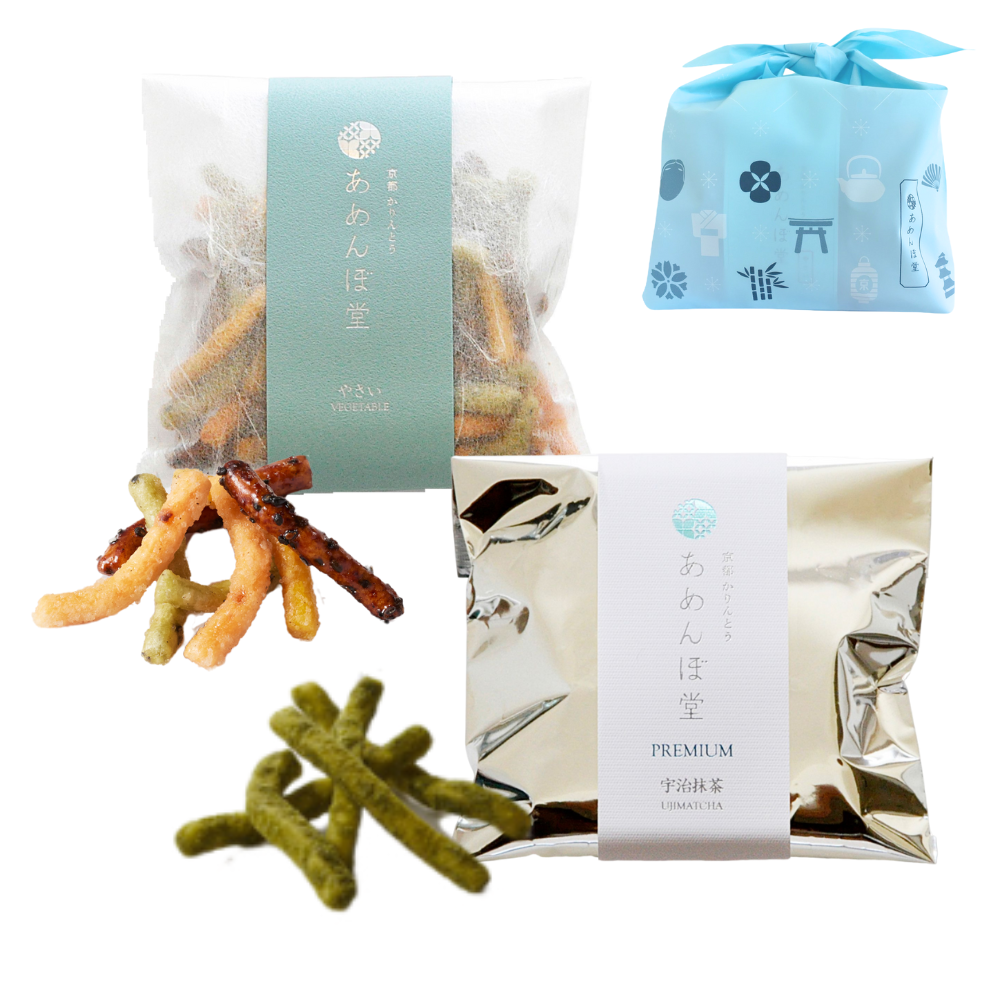 あめんぼ堂 和菓子 【巾着】プレミアムかりんとう入 2個セット