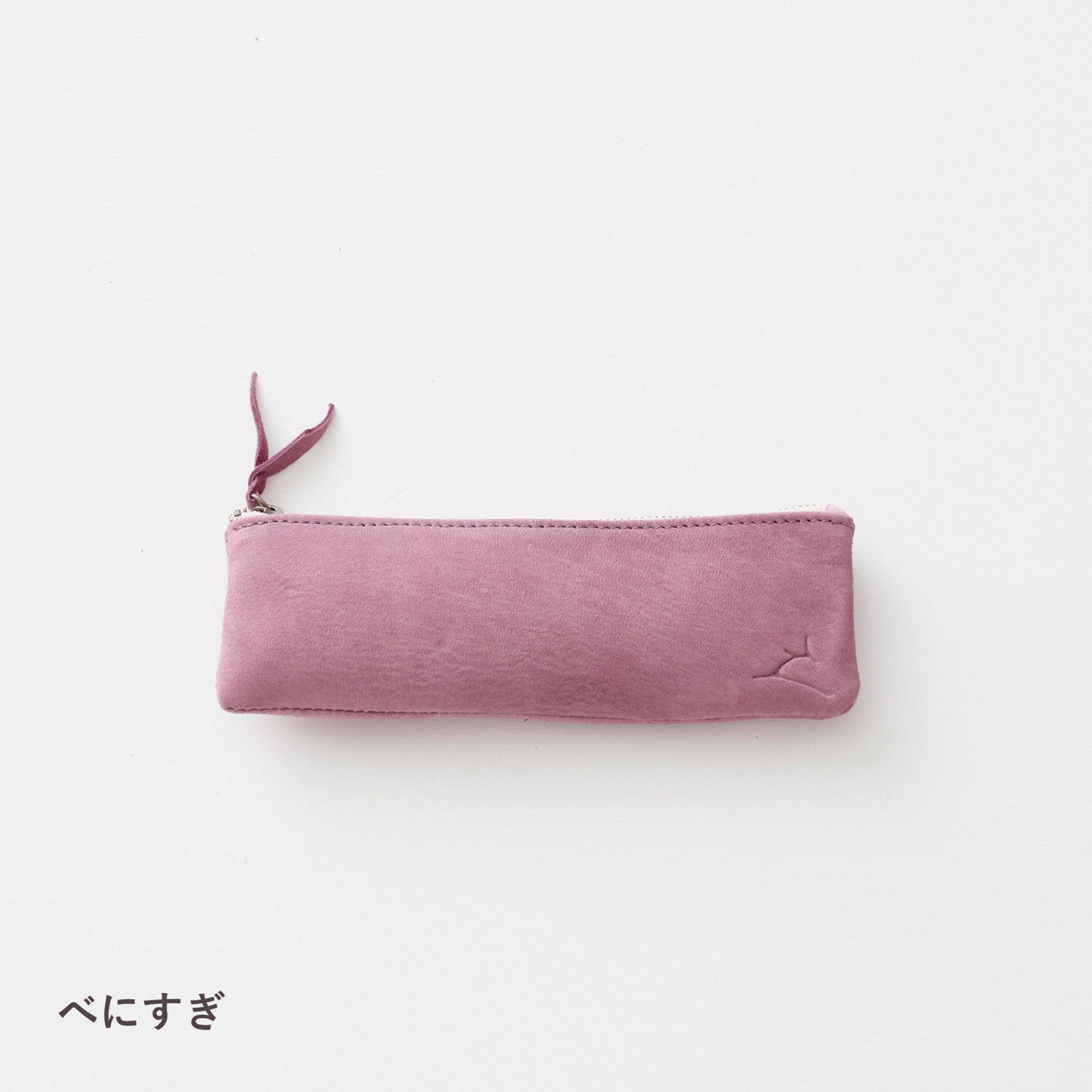 ENISICA(エニシカ) ペンケース ジビエ鹿革カクシカペンケース 紅杉(べにすぎ) 1個