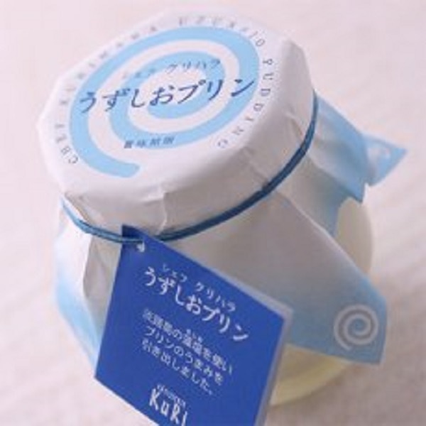 うずしおプリン6個入り(メープルシロップ付)