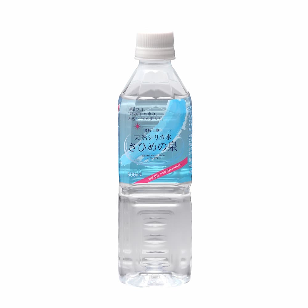 天然シリカ水「さひめの泉」 500ml   ペットボトル24本入り