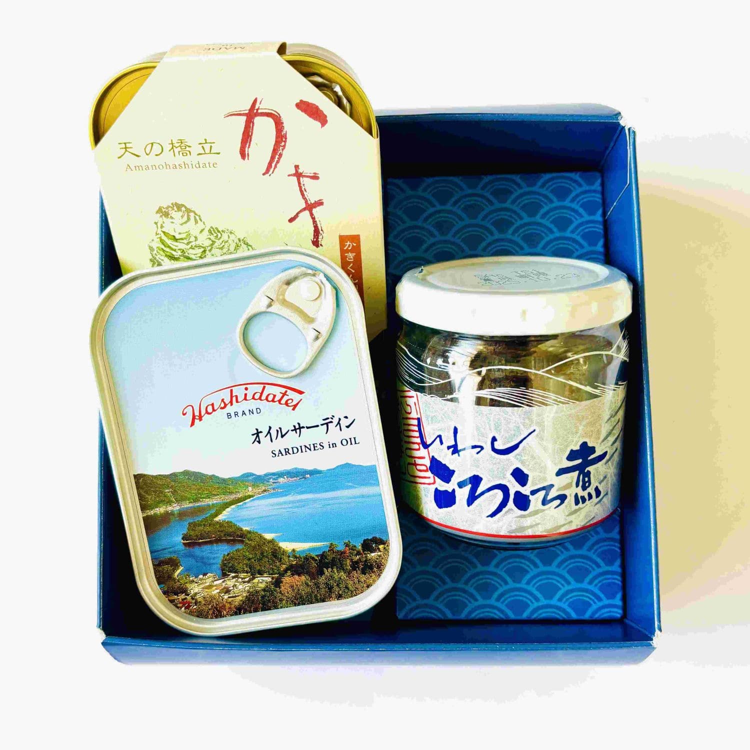 丹後海の幸三昧3点(缶詰2点、佃煮1点)