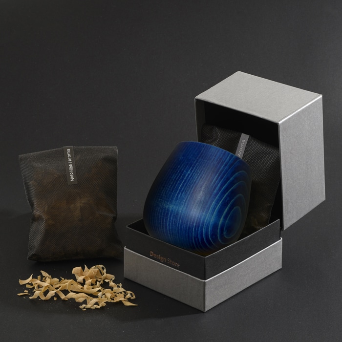 THE EASTON 山中塗ラウンドタンブラー ネイビーブルー