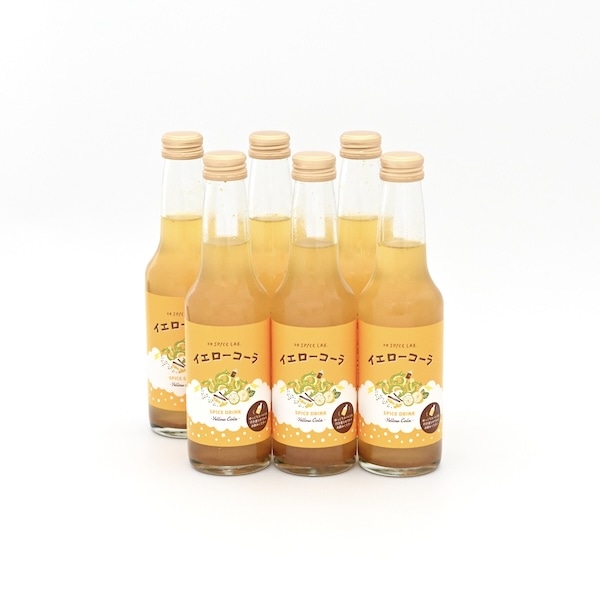 はちみつ入り すぐ飲めるイエローコーラ 250ml×6本