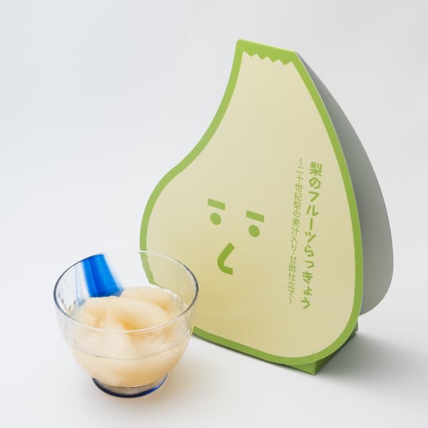 梨のフルーツらっきょう5個セット（顔パケ）【DWモール専用】