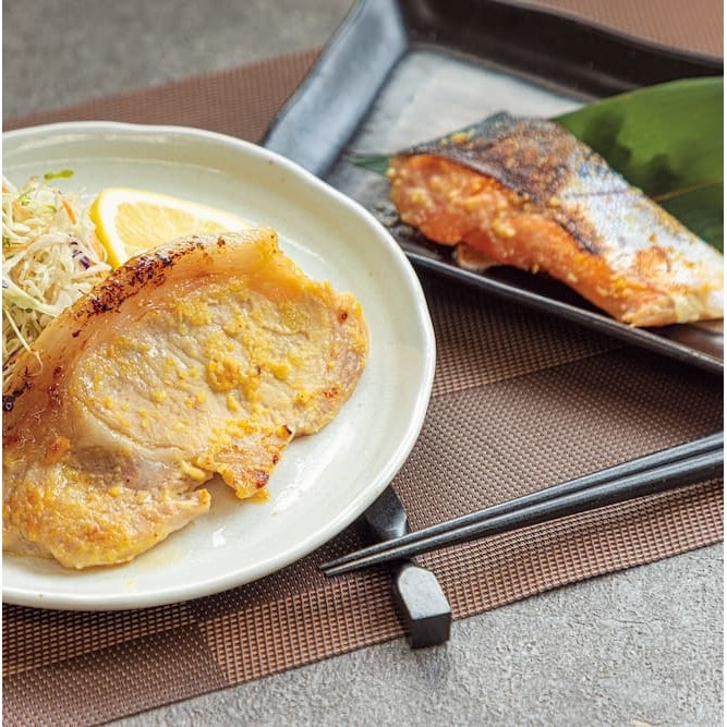 ふくいサーモン・ふくいポーク西京漬詰合せ