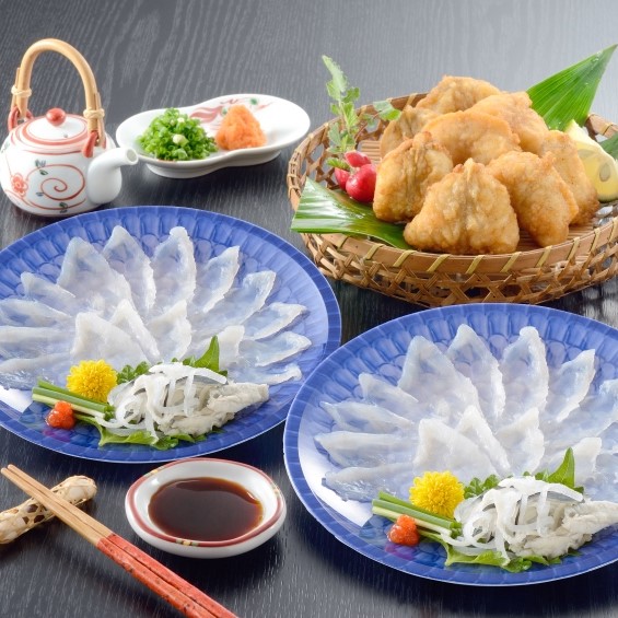 ふぐざんまいセット(刺身＆唐揚げ)(DC-SK)