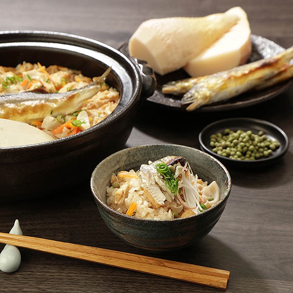 加工品 炊き込みご飯の素3種「鮎・しらす・鶏」 各2合用
