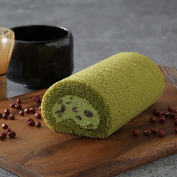 大納言大和抹茶ロールケーキ(木箱入り)