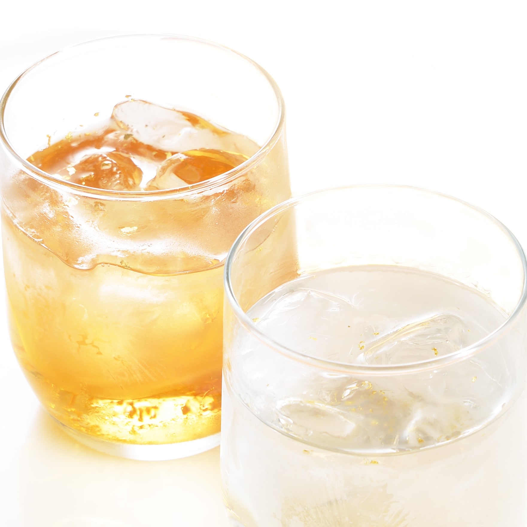 箔焼酎・箔梅酒セット 焼酎200ml/梅酒200ml