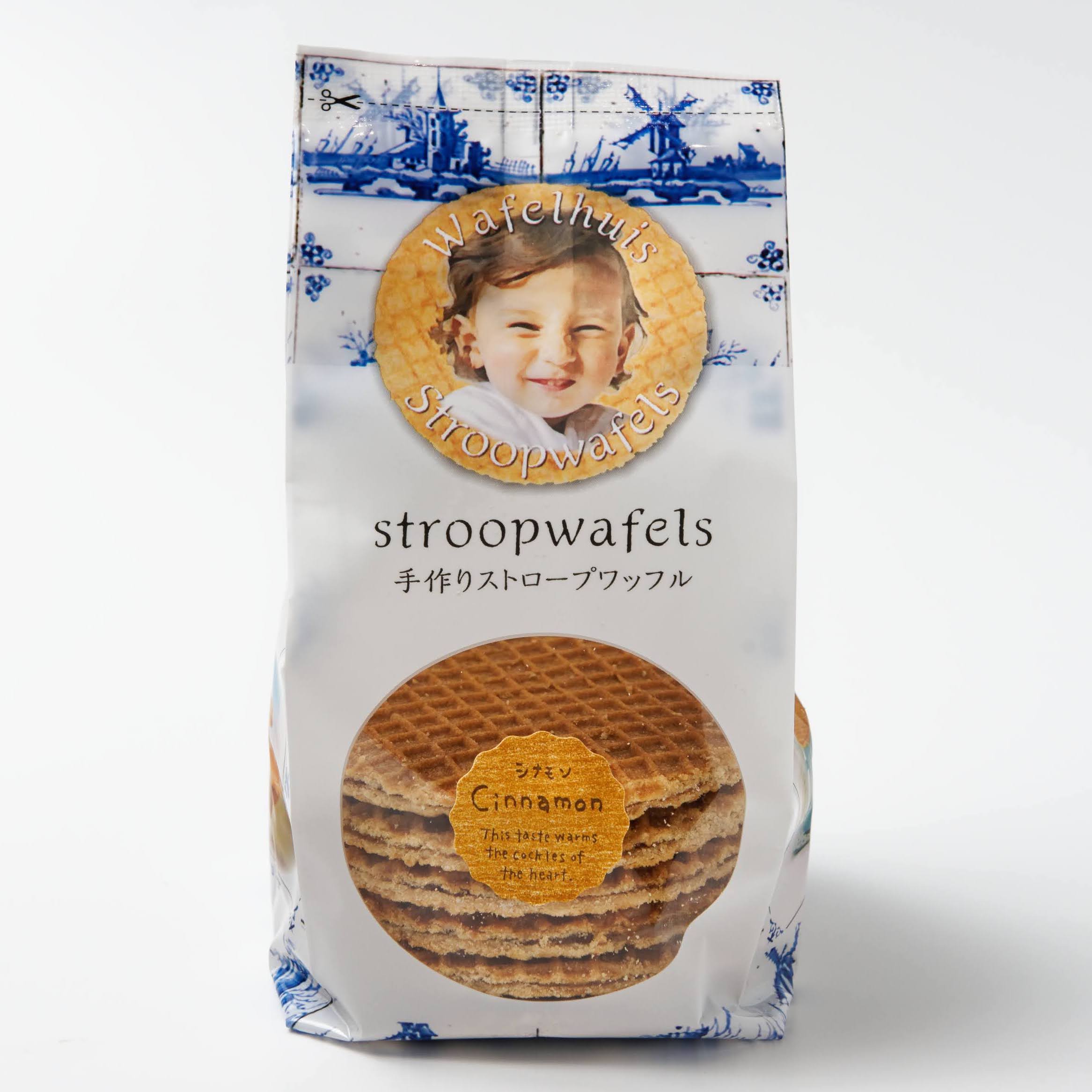 神戸 Wafelhuis(ワーフルハウス)  ストロープワッフル6枚入り(シナモン)